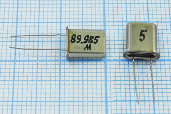 Кварцевый резонатор 89,985 МГц - 89985 UM1 ХСР