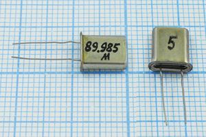 Кварцевый резонатор 89,985 МГц - 89985 UM1 ХСР Кварцевый резонатор 89,985 МГц - 89985 UM1 ХСР