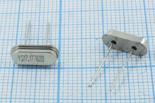 Кварцевый резонатор 17,1776 МГц - 17177,6 SC49S2 20 30 50/-20~70C SMD3H 1Г
