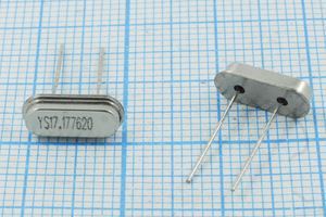 Кварцевый резонатор 17,1776 МГц - 17177,6 SC49S2 20 30 50/-20~70C SMD3H 1Г Кварцевый резонатор 17,1776 МГц - 17177,6 SC49S2 20 30 50/-20~70C SMD3H 1Г
