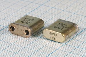 Кварцевый резонатор 4 МГц - 4000 БВ S 30 50/-60~85C РК170БВ-8ДУ 1Г Кварцевый резонатор 4 МГц - 4000 БВ S 30 50/-60~85C РК170БВ-8ДУ 1Г