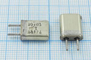 Кварцевый резонатор 98,83 МГц - 98830 HC25U МА 5Г