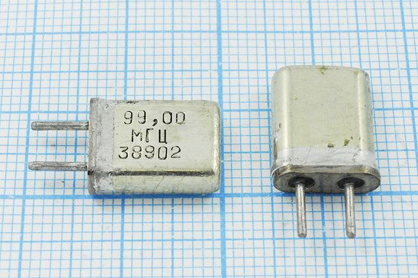 Кварцевый резонатор 99 МГц - 99000 HC25U МА 5Г