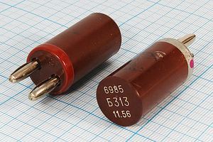 Кварцевый резонатор 6,332 МГц - 6332 П1 1Г (Б313)