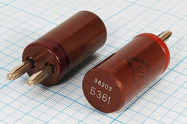 Кварцевый резонатор 6,554 МГц - 6554 П1 1Г (Б361)