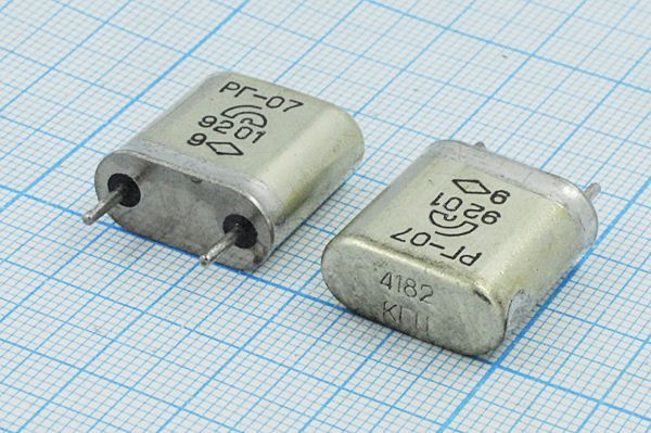 Кварцевый резонатор 4,182 МГц - 4182 HC6U 15 50/-60~85C РГ07БА-14ЕТ 1Г