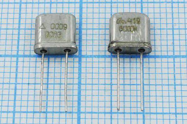 Кварцевый резонатор 6 МГц - 6000 UM5 S РК419МН 1Г