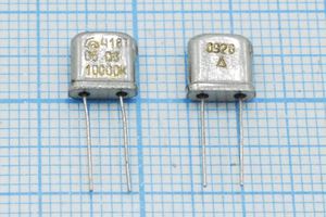 Кварцевый резонатор 10 МГц - 10000 UM5 S 30 РК419МН 1Г 100 Ом Кварцевый резонатор 10 МГц - 10000 UM5 S 30 РК419МН 1Г 100 Ом