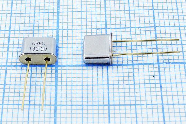 Кварцевый резонатор 130 МГц - 130000 UM5 S 20 30/-40~85C UM-5[CREC] 5Г CREC
