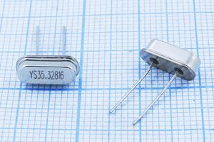 Кварцевый резонатор 35,328 МГц - 35328 HC49S3 16 25 30/-20~70C 49S 1Г