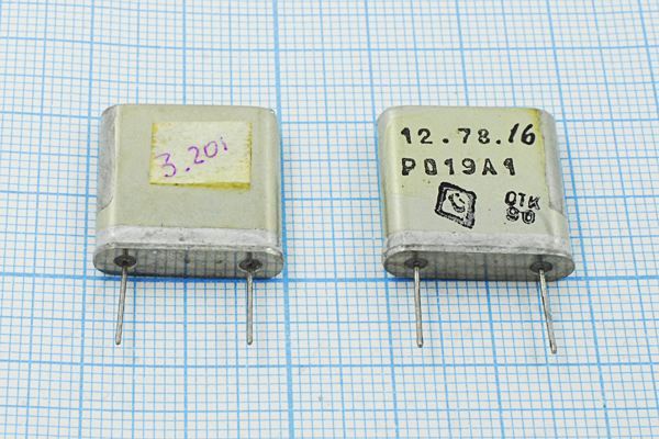Кварцевый резонатор 3,2015 МГц - 3201,5 ПА 1Г (Р019А1)