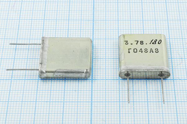 Кварцевый резонатор 1,9856 МГц - 1985,6 ПА 1Г (ГО48А8)