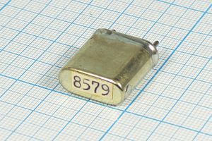 Кварцевый резонатор 8,579 МГц - 8579 HC6U БА 1Г (8579)