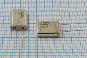 Кварцевый резонатор 24,576 МГц - 24576 HC49U S 15 40/-40~70C РК374МД-6ВТ 1Г(DEKO Кварцевый резонатор 24,576 МГц - 24576 HC49U S 15 40/-40~70C РК374МД-6ВТ 1Г(DEKO