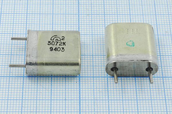 Кварцевый резонатор 3,072 МГц - 3072 HC6U 30 40/-10~60C РК170БА-8АТ 1Г
