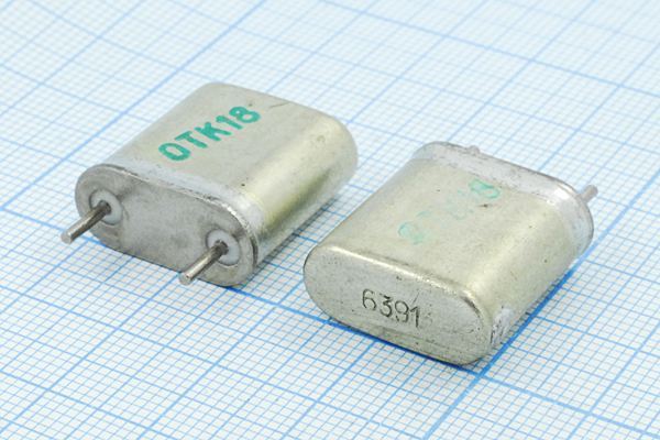 Кварцевый резонатор 6,388 МГц - 6388 HC6U БА 1Г (6391)