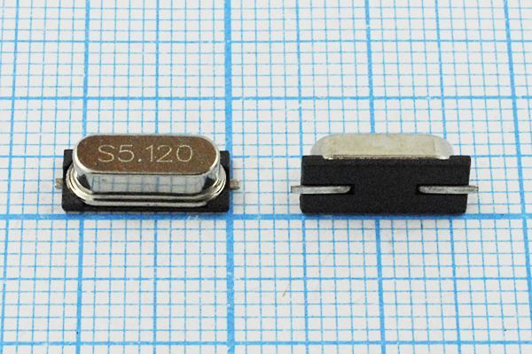 Кварцевый резонатор 5,12 МГц - 5120 SMD49S4 20 30 49S-SMD 1Г (S5.120)