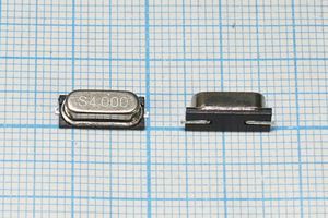Кварцевый резонатор 4 МГц - 4000 SMD49S4 20 30 30/-20~70C 49S-SMD 1Г Кварцевый резонатор 4 МГц - 4000 SMD49S4 20 30 30/-20~70C 49S-SMD 1Г