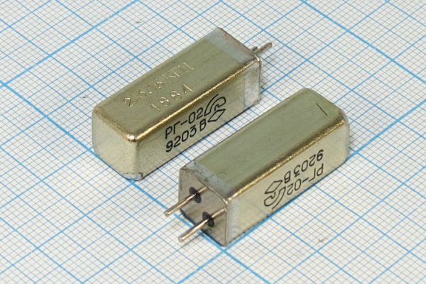 Кварцевый резонатор 0,21315 МГц - 213,15 УД РГ02 1Г 11x11x28