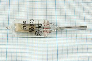 Кварцевый резонатор 0,215 МГц - 215 СС 1Г 19x46