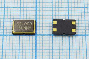 Кварцевый резонатор 32 МГц - 32000 SMD07050C4 16 SX-7[SM] 1Г (SUNNY)