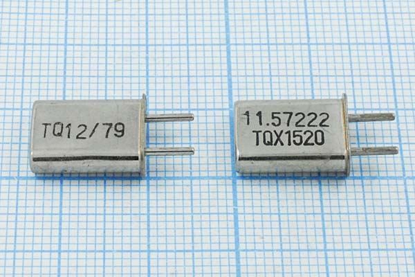 Кварцевый резонатор 11,57222 МГц - 11572,22 HC42U 32 ХСР 1Г (TQX1520)