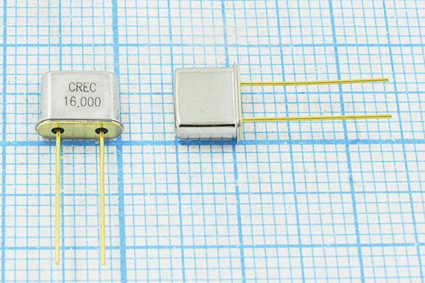 Кварцевый резонатор 16 МГц - 16000 UM5 16 10 30/-40~85C UM-5[CREC] 1Г CREC