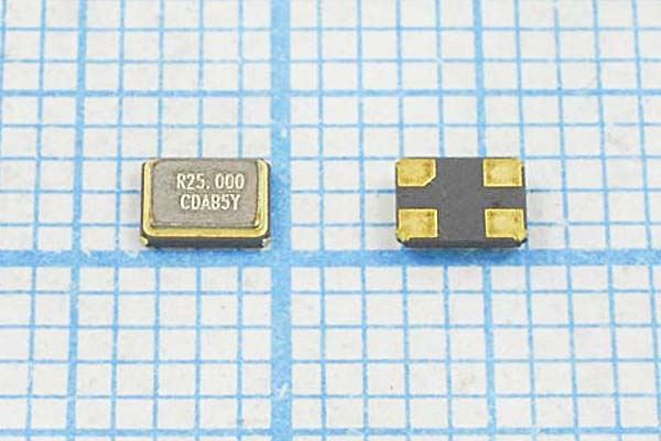 Кварцевый резонатор 25 МГц - 25000 SMD03225C4 20 20 20/-20~70C C3SB 1Г