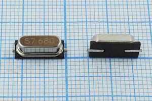 Кварцевый резонатор 7,68 МГц - 7680 SMD49S4 30 30 30/-10~60C 49S-SMD 1Г (S7.68 Кварцевый резонатор 7,68 МГц - 7680 SMD49S4 30 30 30/-10~60C 49S-SMD 1Г (S7.68