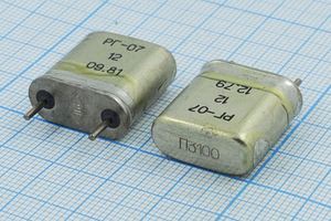 Кварцевый резонатор 3,099 МГц - 3099 HC6U РГ07БА 1Г Кварцевый резонатор 3,099 МГц - 3099 HC6U РГ07БА 1Г