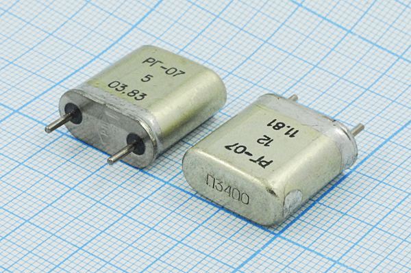 Кварцевый резонатор 3,4 МГц - 3400 HC6U РГ07БА 1Г (П3400)