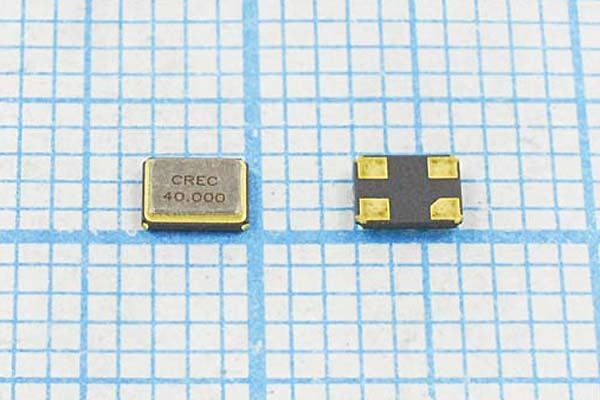 Кварцевый резонатор 40 МГц - 40000 SMD03225C4 12 10 20/-30~85C XMD 1Г CREC