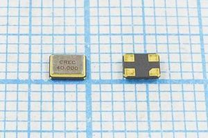Кварцевый резонатор 40 МГц - 40000 SMD03225C4 12 10 20/-30~85C XMD 1Г CREC Кварцевый резонатор 40 МГц - 40000 SMD03225C4 12 10 20/-30~85C XMD 1Г CREC