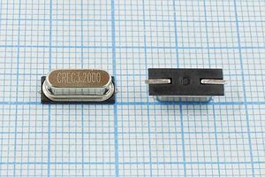 Кварцевый резонатор 3,2 МГц - 3200 SMD49S4 16 10 30/-40~85C 49SMD[CREC] 1Г