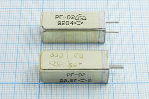 Кварцевый резонатор 0,3 МГц - 300 УД 20 300/-60~85C РГ02-7ДШ 1Г 11x11x28