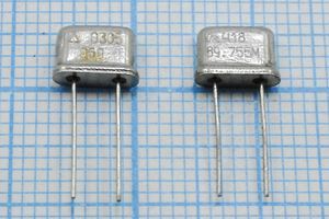 Кварцевый резонатор 89,755 МГц - 89755 UM4 S 30 30/0~50C РК418МР-8МС 3Г Кварцевый резонатор 89,755 МГц - 89755 UM4 S 30 30/0~50C РК418МР-8МС 3Г