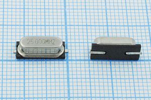 Кварцевый резонатор 25 МГц - 25000 SMD49S4 20 30 30/-10~60C 49S-SMD 1Г Кварцевый резонатор 25 МГц - 25000 SMD49S4 20 30 30/-10~60C 49S-SMD 1Г