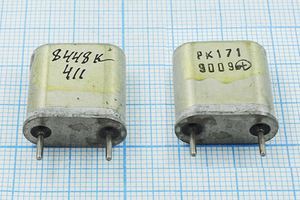 Кварцевый резонатор 8,448 МГц - 8448 HC6U S РК171БА 1Г