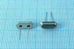 Кварцевый резонатор 4 МГц - 4000 HC49S3 18 15 30/-10~60C 49S[SDE] 1Г (S)