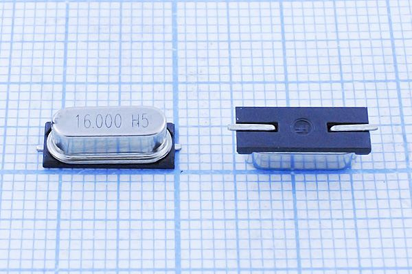 Кварцевый резонатор 16 МГц - 16000 SMD49S4 16 30 30/-40~85C AT-41CD2 1Г