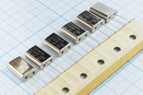 Кварцевый резонатор 3,579545 МГц - 3579,545 HC49U S 8 8/-10~70C SA[SUNNY] 1Г