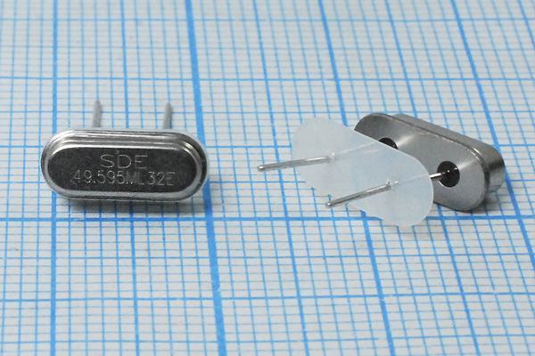 Кварцевый резонатор 49,595 МГц - 49595 HC49S3 32 10 30/-40~85C 49S[SDE] 3Г +IS