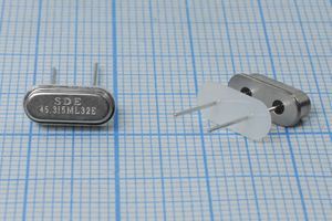 Кварцевый резонатор 46,315 МГц - 46315 HC49S 32 10 30/-40~85C 49S[SDE] 3Г +IS
