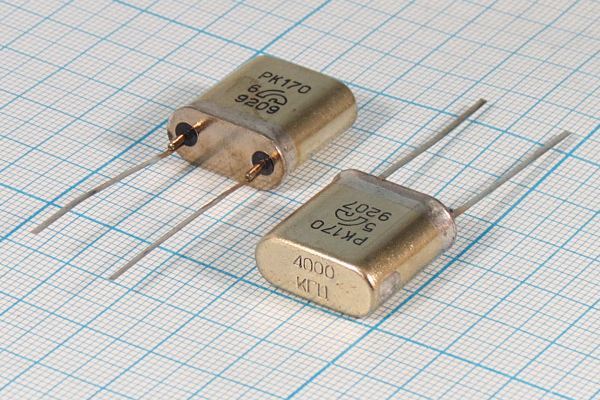 Кварцевый резонатор 4 МГц - 4000 HC33U РК170ББ 1Г