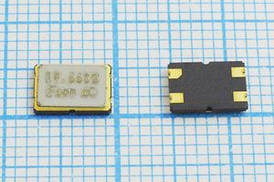 Кварцевый резонатор 19,6608 МГц - 19660,8 SMD07050C4 20 30 50/-10~70C SX-7[SM] 1Г