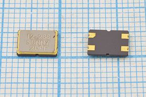 Кварцевый резонатор 12,288 МГц - 12288 SMD07050C4 20 10 15/-10~60C SX-7[SM] 1Г