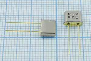 Кварцевый резонатор 16,58 МГц - 16580 UM5 20 30 1Г (16.580 K.C.L)