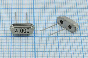 Кварцевый резонатор 4 МГц - 4000 HC49S3 20 30 HC49S[MEC] 1Г