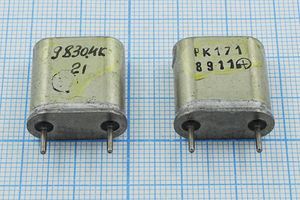 Кварцевый резонатор 9,8304 МГц - 9830,4 HC6U РК171БА 1Г