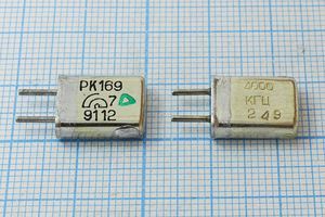Кварцевый резонатор 4 МГц - 4000 HC25U 20 40/-10~60C РК169МА-7АТ 1Г